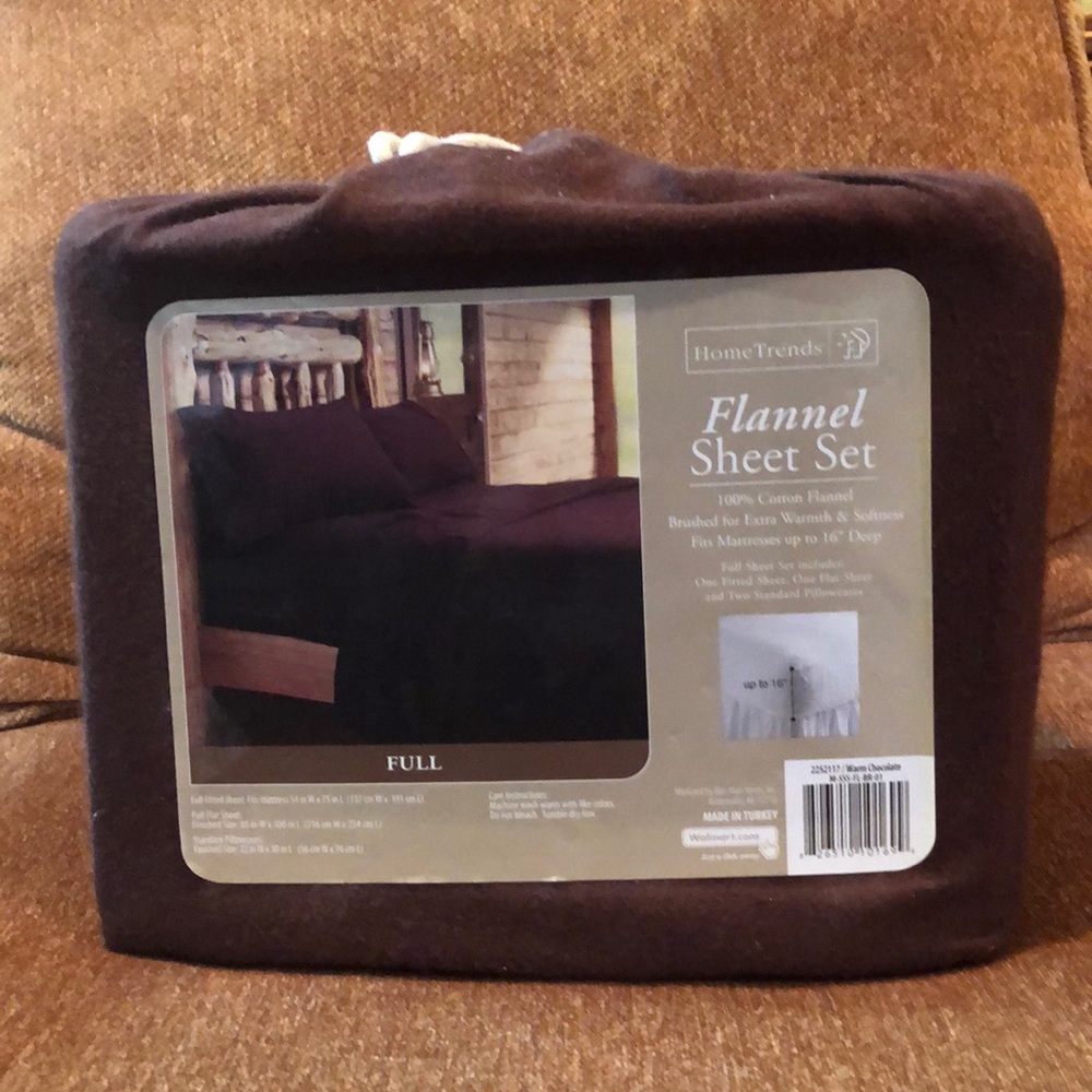 Flannel sheet set FULL